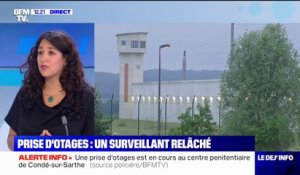 Condé-sur-Sarthe: l'un des deux surveillants retenus en otage a été relâché