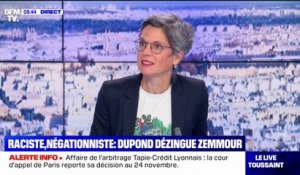Sandrine Rousseau: Eric Zemmour est "négationniste", ses propos sur Vichy sont "hallucinants"