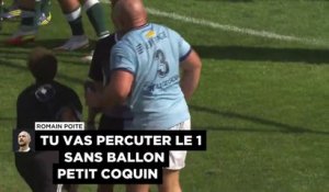 La drôle de discussion entre un joueur de rugby et l'arbitre