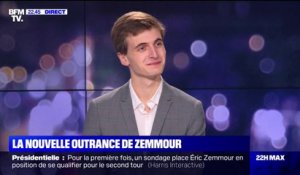 Maxence Briquet (Les Amis d’Éric Zemmour): "L'extrême droite est une droite antirépublicaine, Éric Zemmour ne veut absolument pas abolir la République"