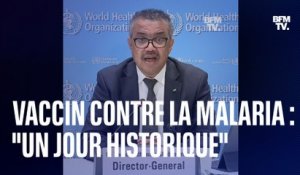 Vaccin contre la malaria: "un jour historique" selon Tedros Adhanom Ghebreyesus, directeur général de l'OMS