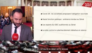 Obligation vaccinale / Réforme de la fonction publique / Audition du GIEC  - En Séance au Sénat (07/10/2021)