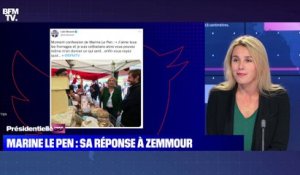 La réponse de Marine Le Pen à Zemmour - 07/10