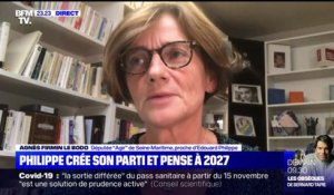 La députée Agnès Firmin Le Bodo assure qu'Édouard Philippe veut "construire un projet pour l'intérêt général" avec son futur parti