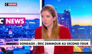 Aurore Bergé : «Eric Zemmour est quelqu'un qui a peur de se déclarer»