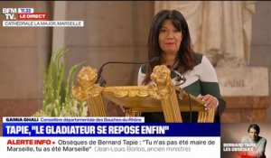 Samia Ghali rend hommage à Bernard Tapie: "Tu étais l'homme qui savait parler à tout le monde"