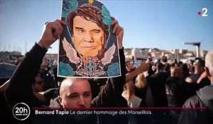 Mort de Bernard Tapie : les Marseillais lui ont rendu un dernier hommage