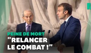 Le discours d'Emmanuel Macron pour le 40e anniversaire de l'abolition de la peine de mort