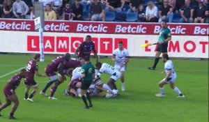 TOP 14 - Essai de Anthony BOUTHIER (MHR) - Union Bordeaux-Bègles - Montpellier Hérault Rugby - J06 - Saison 2021/2022