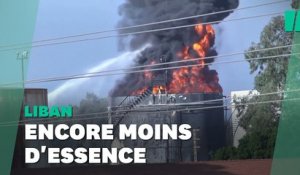 Dans un Liban en pleine pénurie de carburant, énorme incendie dans une raffinerie