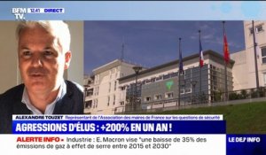 Hausse du nombre d'agressions d'élus: "On voit qu'il y a une contestation de l'autorité", estime Alexandre Touzet, représentant de l'Association des maires de France sur les questions de sécurité