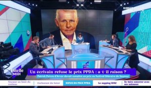 Un écrivain refuse le prix PPDA, a-t-il raison ? - 12/10