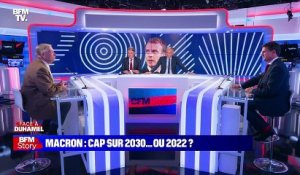 Face à Duhamel: Macron met le cap sur 2030 ou 2022 ? - 12/10