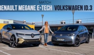 Match  Renault Mégane E-Tech - Volkswagen ID.3