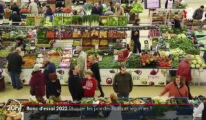 Inflation : Jean-Luc Mélenchon souhaite bloquer le prix de cinq fruits et légumes