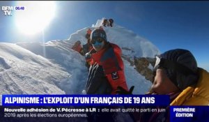 À 19 ans, un Savoyard devient le plus jeune alpiniste à gravir un sommet de plus de 8000 mètres