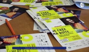 Reportage - Forum "Je créé ma boîte" édition 2021