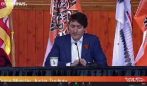 Drame des enfants autochtones au Canada : la visite tardive de Justin Trudeau à Kamloops
