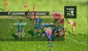 TOP 14 - Essai de Vilimoni BOTITU 2 (CO) - Castres Olympique - Biarritz Olympique - J07 - Saison 2021/2022