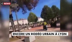 Un nouveau rodéo urbain a eu lieu à Lyon hier - Il aurait été effectué par des rappeurs - VIDEO