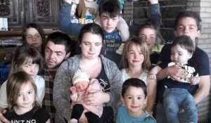 Belgique : ce couple a utilisé les quatre mêmes lettres pour les prénoms de ses 12 enfants