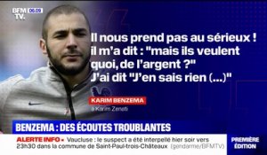 Procès de la sextape: une conversation entre Karim Benzema et Karim Zenati, maitre-chanteur présumé de Mathieu Valbuena, diffusée à l'audience