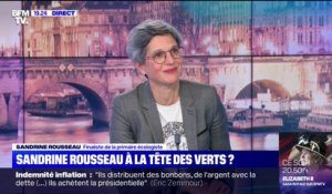 "Je veux jouer un rôle": Sandrine Rousseau veut que les questions "d'égalité et d'écologie sociale" soient "présentes dans le débat de l'écologie"