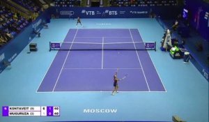 Moscou - Kontaveit balaie Muguruza en quarts