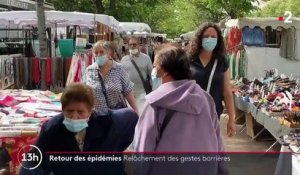 Épidémies : les Français se relâchent sur les gestes barrières, les contaminations augmentent
