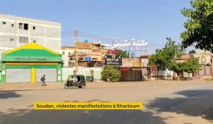 Soudan : de violentes manifestations à Khartoum, après le coup d’État