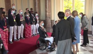 Le Roi Philippe et la Reine Mathilde ont mis les athlètes belges à l'honneur