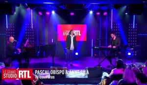 Pascal Obispo & Anne Sila interprètent "Tu trouveras" dans "Le Grand Studio RTL"