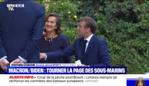 Macron/Biden: le président de la République est arrivé sur le lieu de rencontre, à la villa Bonaparte à Rome