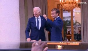 Au Vatican, Joe Biden et Emmanuel Macron affichent leur réconciliation