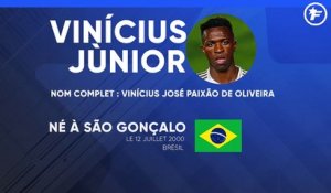 La fiche technique de Vinícius Júnior
