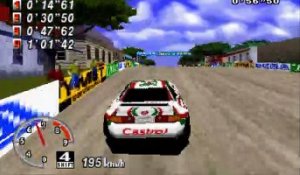 Sega Rally Championship online multiplayer - saturn