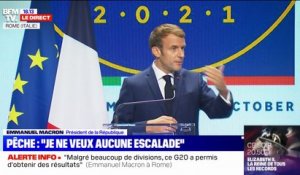 Emmanuel Macron "ne veut aucune escalade" avec le Royaume-Uni sur le sujet de la pêche