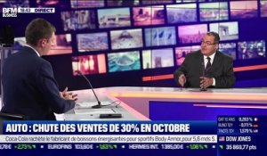 François Roudier (PFA) : Auto, chute des ventes de 30% en octobre - 01/11