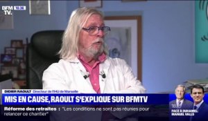 Didier Raoult: "Je ne souhaite plus exercer la médecine"
