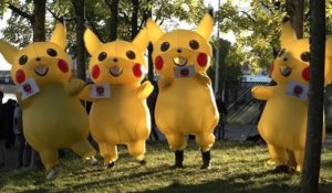 Cop26 : déguisés en Pikachu, ils appellent le Japon a stopper l'exploitation du charbon
