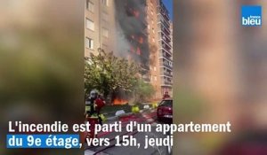 Incendie 15 arrondissement de Marseille