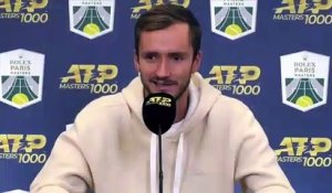 ATP - Rolex Paris Masters 2021 - Daniil Medvedev : "Les grandes victoires, quand je dis les « grandes », parfois ce n'est pas de gagner un Grand Chelem"