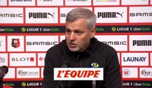 Genesio : «Un état d'esprit exceptionnel» - Foot - L1 - Rennes