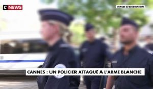 Cannes : un policier blessé à l'arme blanche