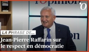 Jean-Pierre Raffarin: «Il y a de moins en moins d’autorité et de respect dans nos démocraties»