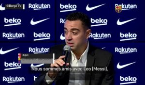 Barcelone - Xavi : "Messi m'a écrit pour me souhaiter bonne chance"