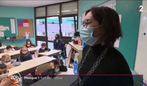 Covid-19 : le masque fait son retour à l'école, mais pas seulement