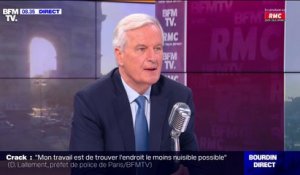 Campagne LR: Michel Barnier "très touché" par l'attention de ses rivaux