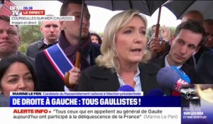 Marien Le Pen: "Tous ceux qui en appellent au général de Gaulle aujourd'hui ont une responsabilité dans la déliquescence" de la France
