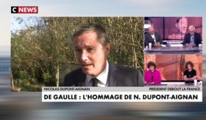 Nicolas Dupont-Aignan : «Indépendance et rassemblement, c’est ça le message gaulliste »